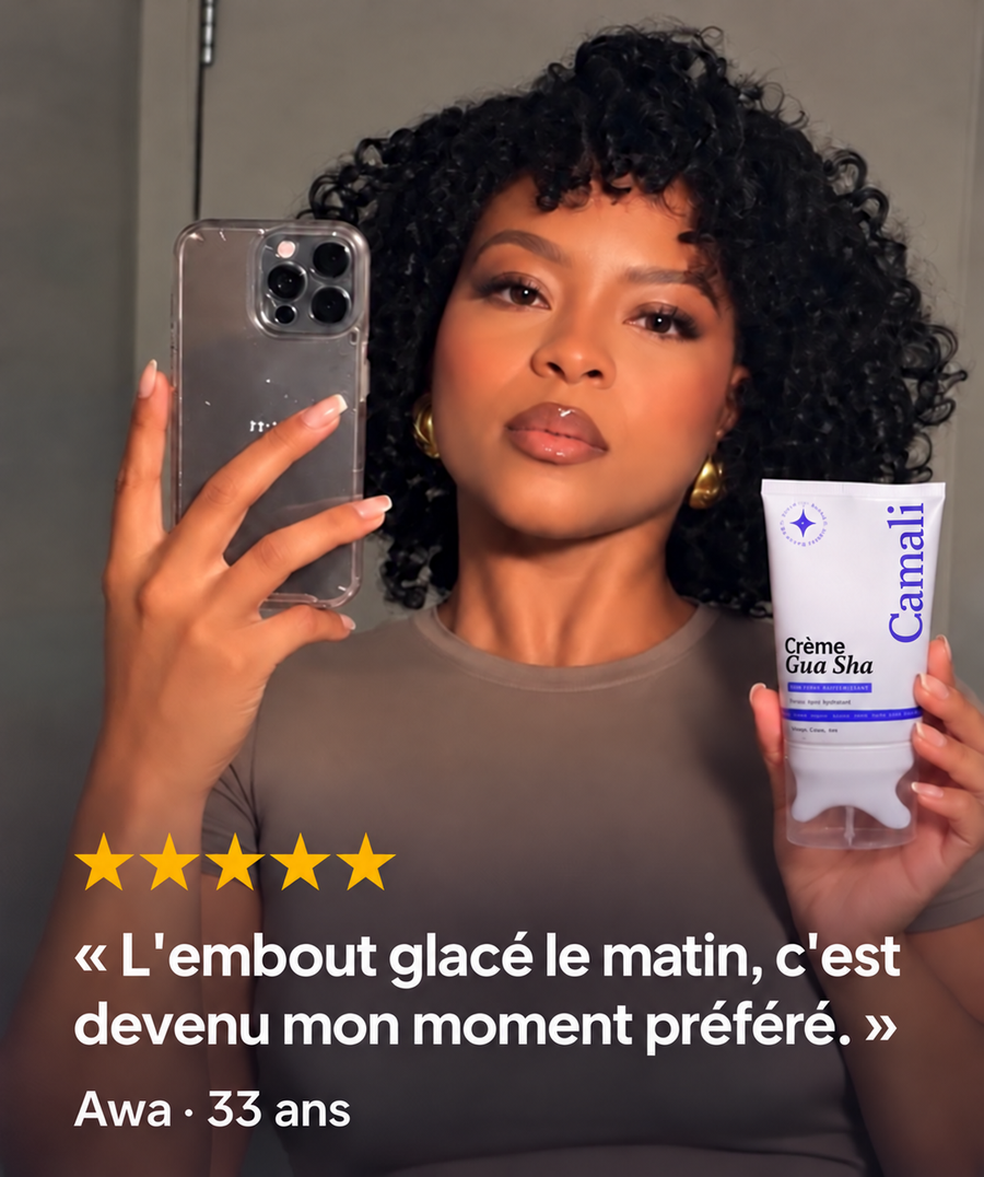 Avis d’Awa, 33 ans, cinq étoiles : L’embout glacé le matin, c’est devenu mon moment préféré.